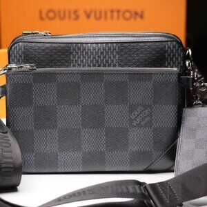 Louis Vuitton Trio Messenger Damier Graphite Cross body N50017 Men bag